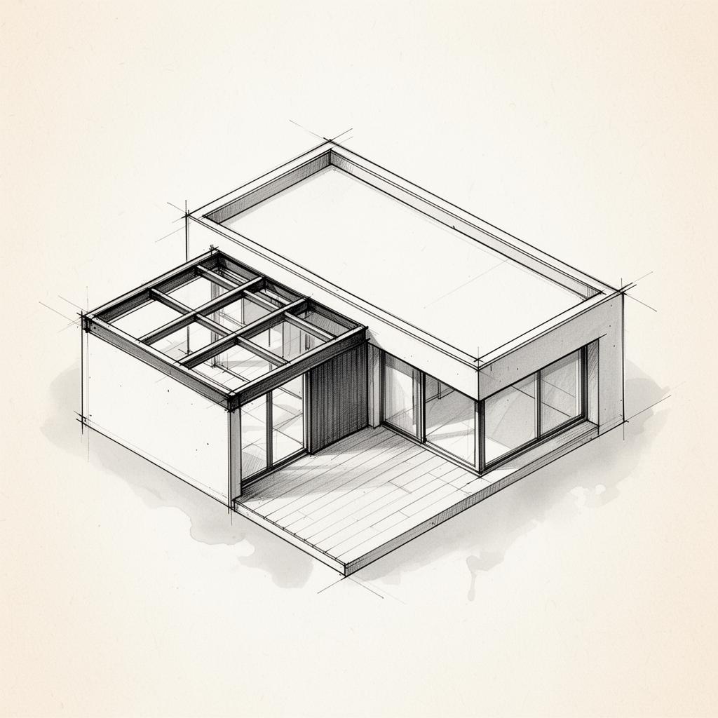 Plan Maison d'habitation